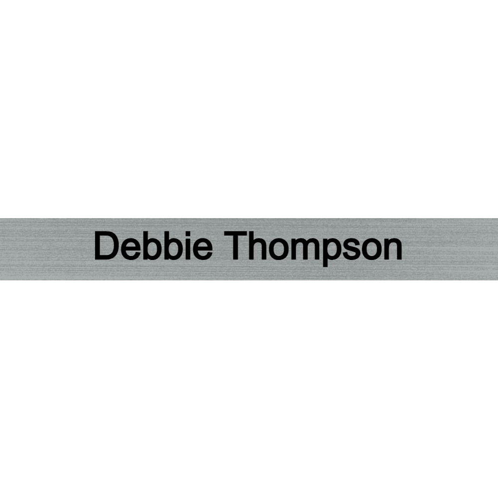 1 x 8 Engraved Wall Name Plate - Customer's Product with price 6.75 ID bzCZ0_cnnAXzYh374RO_hcT-