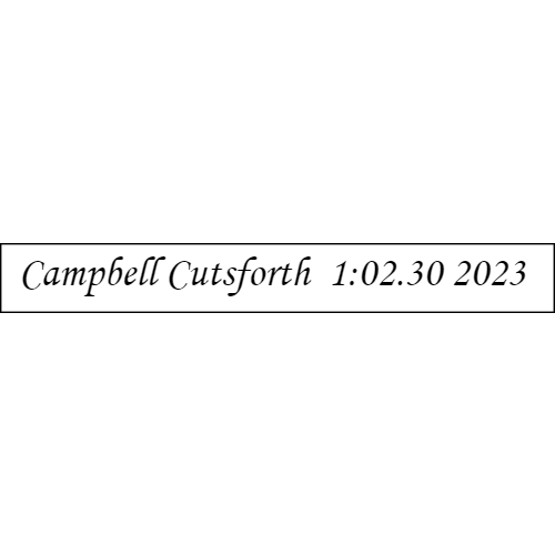 1 x 8 Engraved Wall Name Plate - Customer's Product with price 6.75 ID z18RSp-2rOIdimkWpEAKF7nS