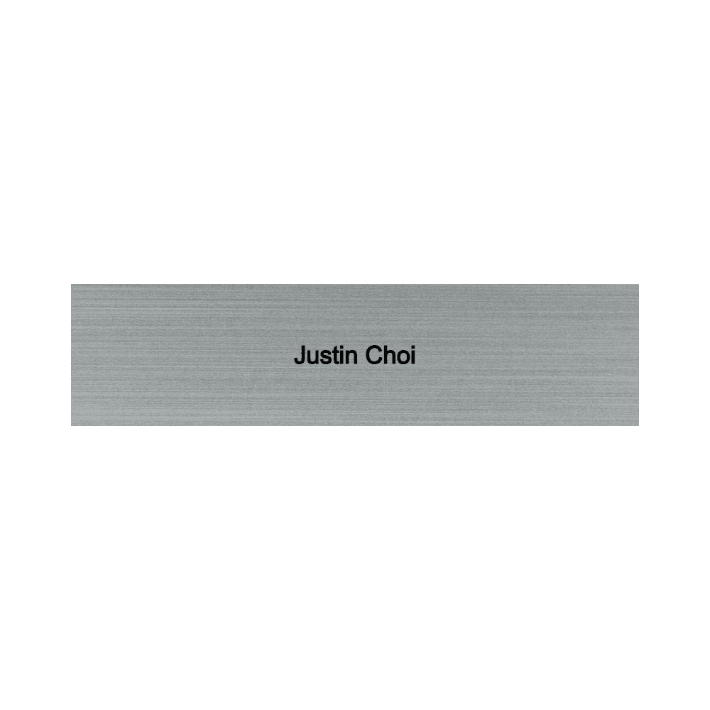 2 x 8 Engraved Desk Name Plate - Customer's Product with price 9.00 ID eRhhhyLKzfMhrfYUbPw_f40P