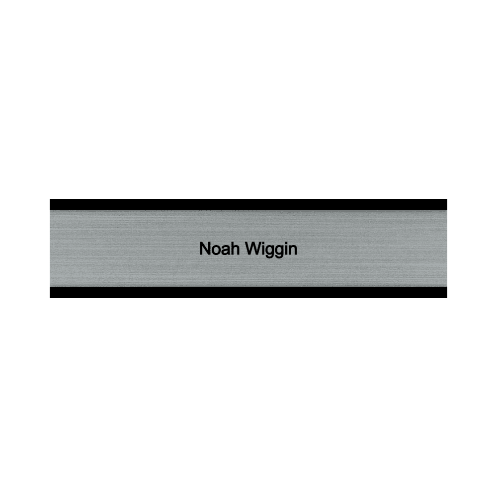 2 x 8 Engraved Desk Name Plate - Customer's Product with price 16.00 ID aZn3qtJm0LD9YDJCqGCxgN98