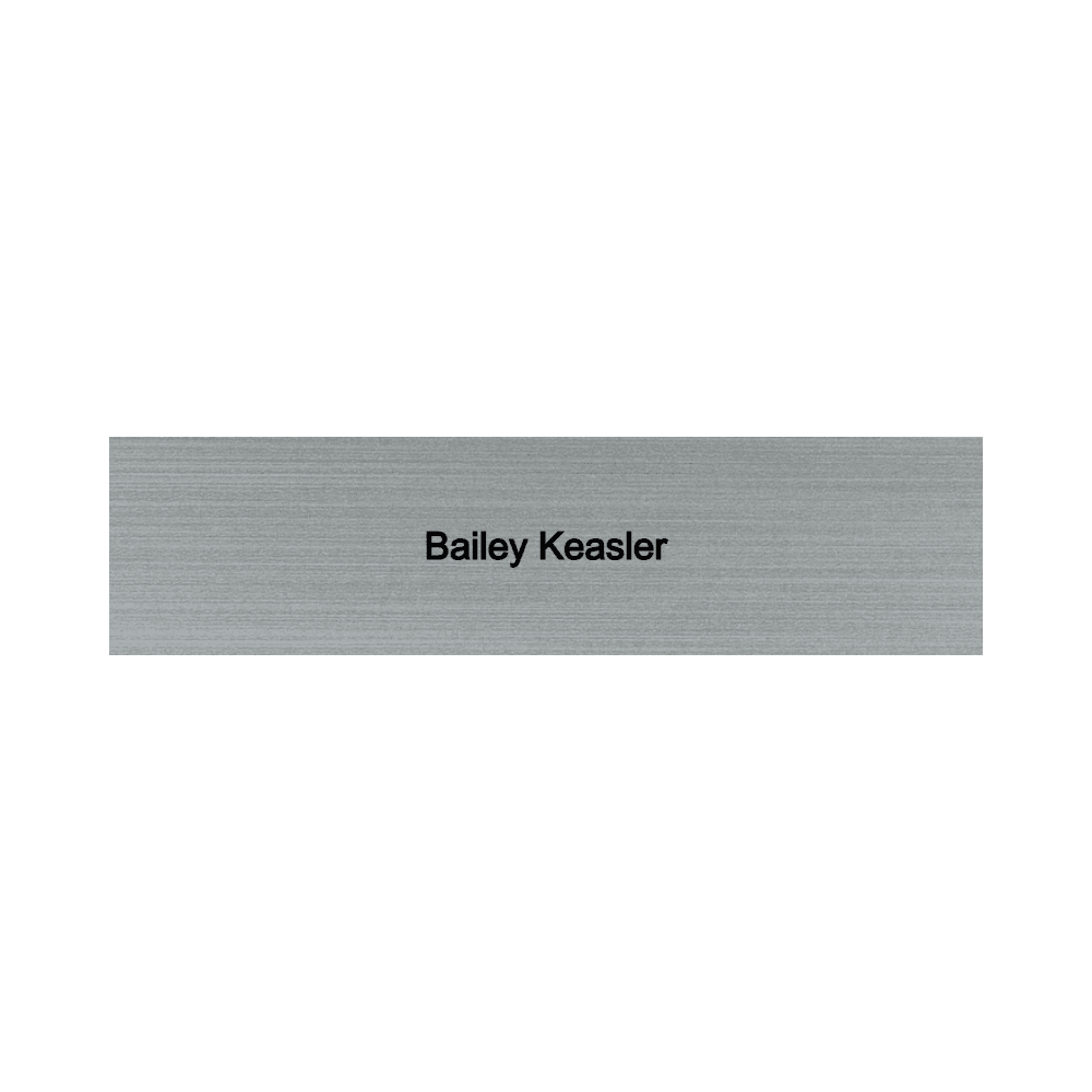 2 x 8 Engraved Desk Name Plate - Customer's Product with price 9.00 ID Q5jLG8RWtZjHVtZE4bvY_4XE