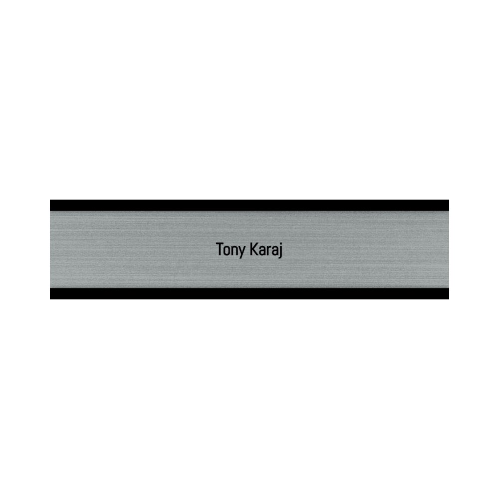 2 x 8 Engraved Desk Name Plate - Customer's Product with price 16.00 ID 0jFXbUaLoG823AbscFrqS2Dw