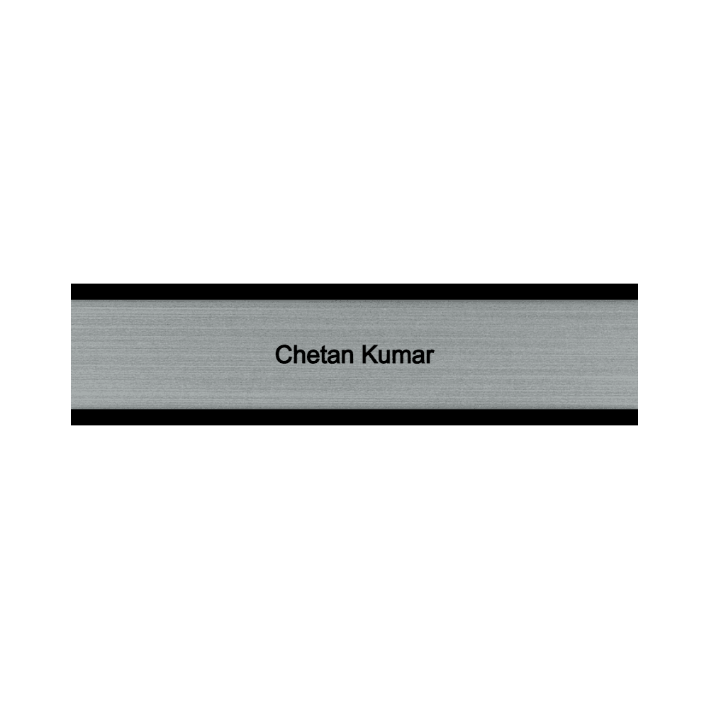 2 x 8 Engraved Desk Name Plate - Customer's Product with price 16.00 ID Z3adNylmc_iJ3nwF3U2mVbia
