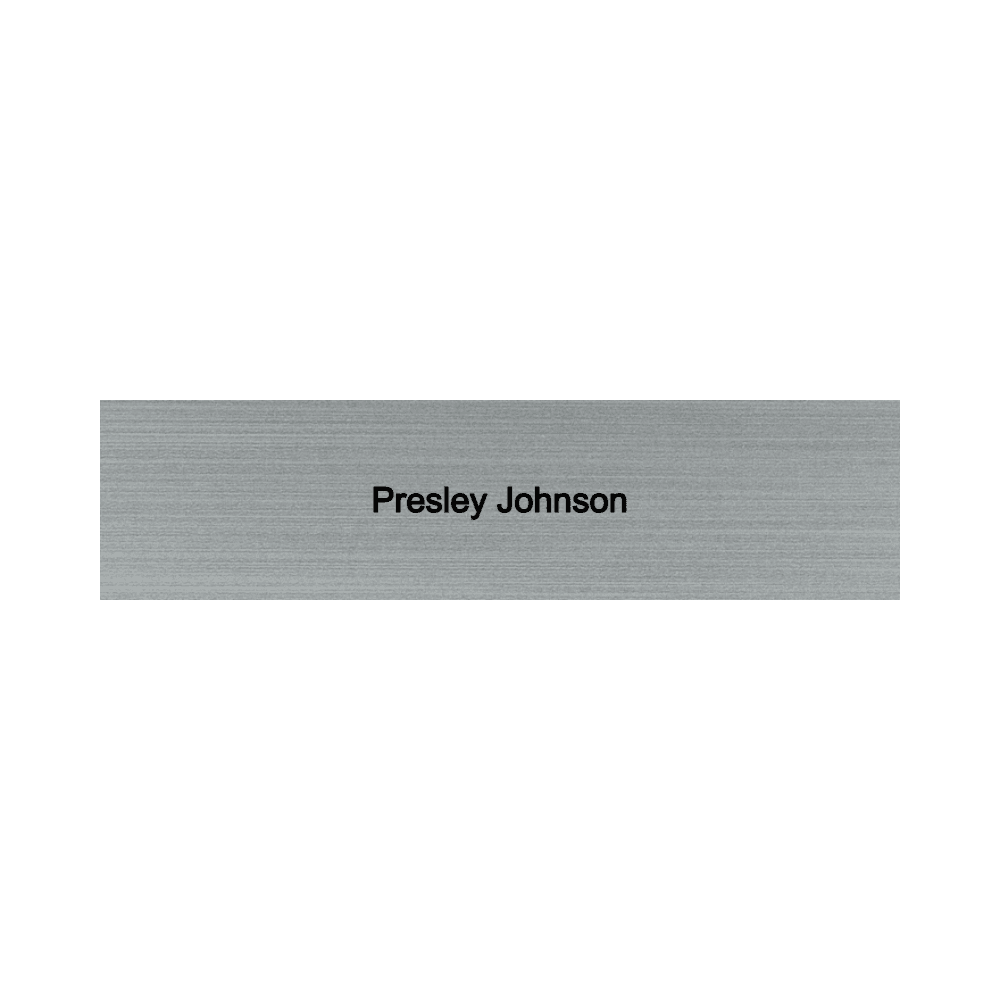 2 x 8 Engraved Desk Name Plate - Customer's Product with price 9.00 ID kc0jLQ0alataNL3XO__0W4z6