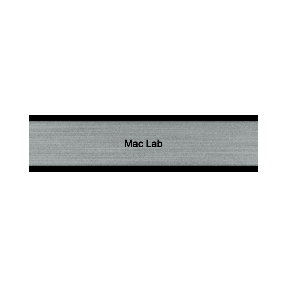 2 x 8 Engraved Desk Name Plate - Customer's Product with price 16.00 ID KSEmfmqbeWYddt9YFiRsNn4Q