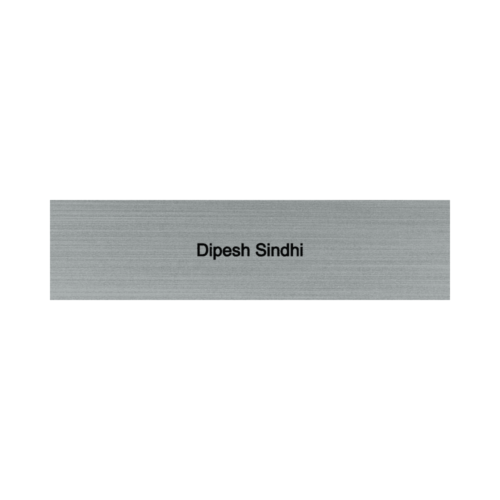 2 x 8 Engraved Desk Name Plate - Customer's Product with price 9.00 ID xKK0wnOYzUVdeZRvH4Am_KsZ