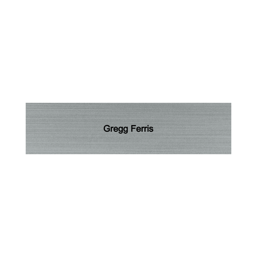 2 x 8 Engraved Desk Name Plate - Customer's Product with price 9.00 ID 0D9VU2NF_dKFeEOY3Eu3QOAg