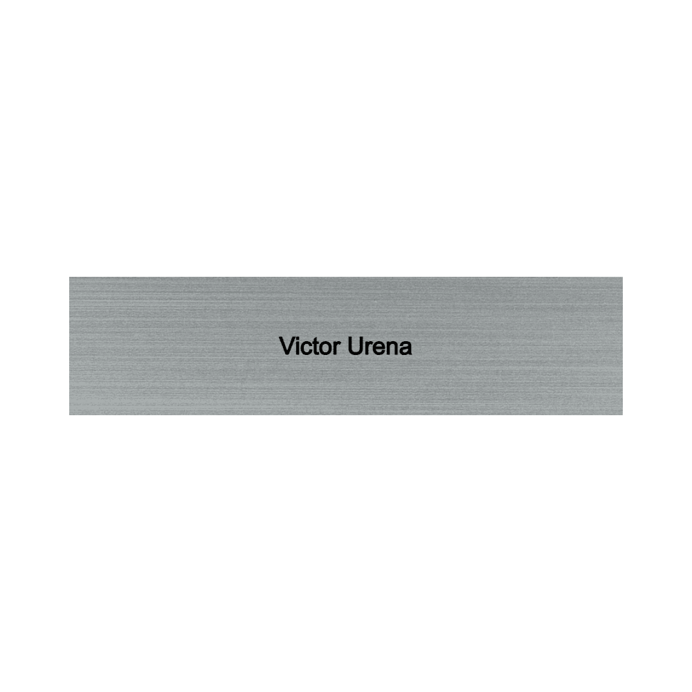 2 x 8 Engraved Desk Name Plate - Customer's Product with price 9.00 ID F0jlXsvqI78QiBe2aye2vdga