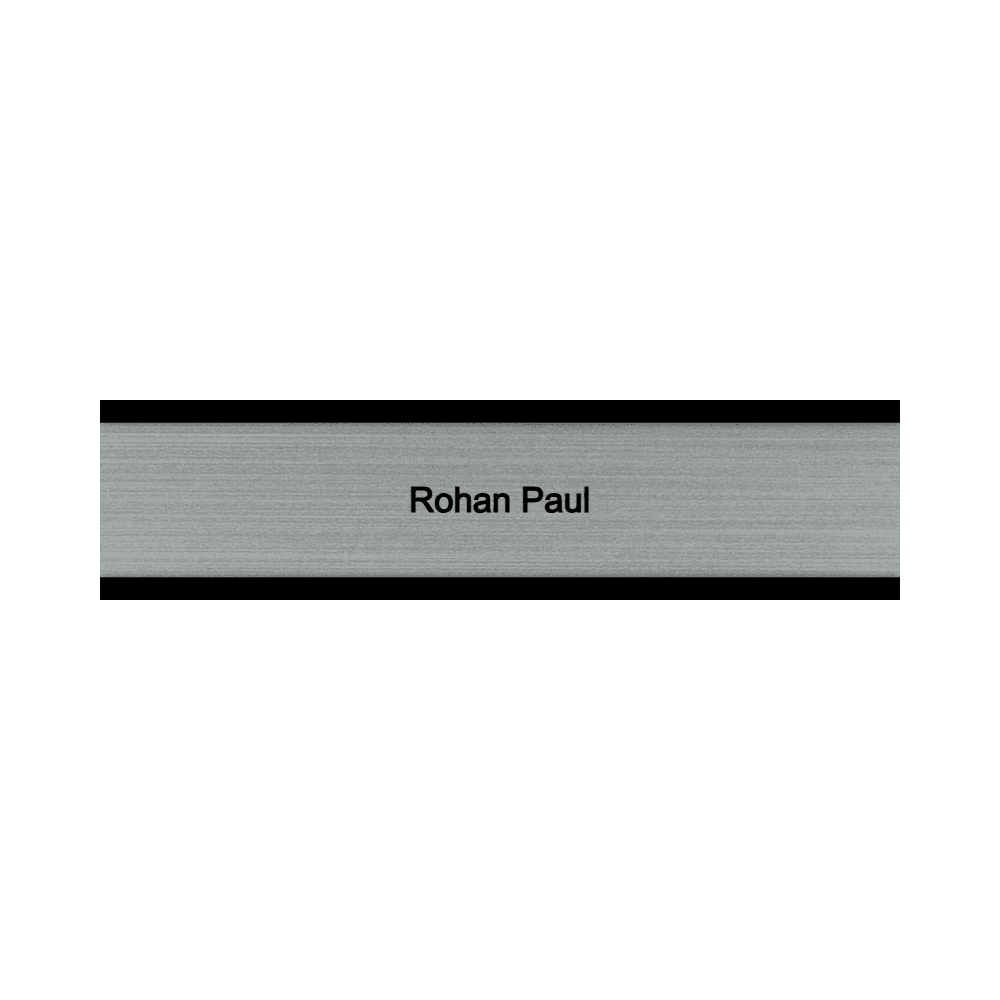 2 x 8 Engraved Desk Name Plate - Customer's Product with price 16.00 ID EqEfsa8VHQu0oJqYT18nvJ8M