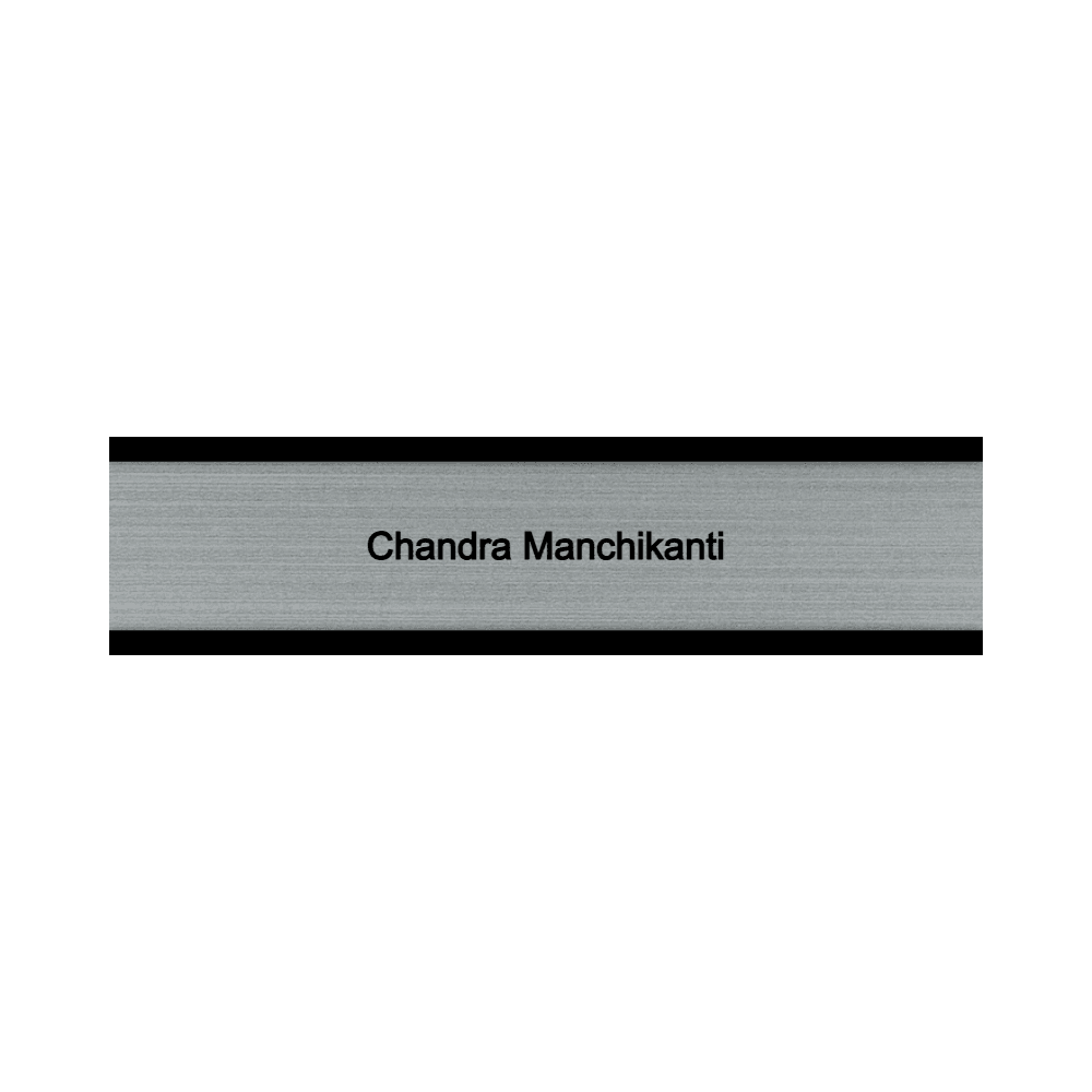 2 x 8 Engraved Desk Name Plate - Customer's Product with price 16.00 ID TOPTUL1pzWAMMYpoBNqL3uyO