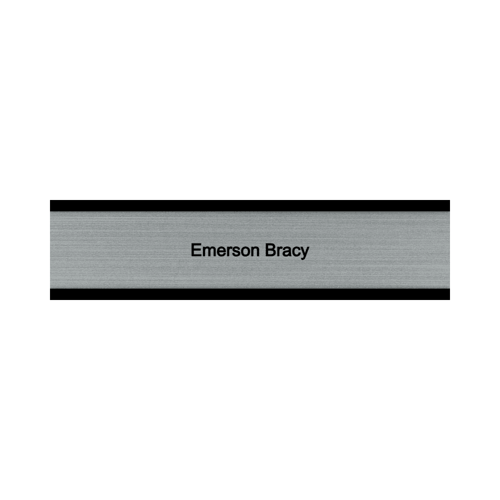 2 x 8 Engraved Desk Name Plate - Customer's Product with price 16.00 ID J4OUIvDUV-8sgv6CcOJCdzt7