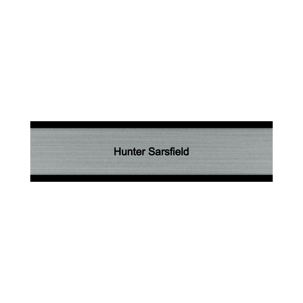 2 x 8 Engraved Desk Name Plate - Customer's Product with price 16.00 ID R0MZJORydrUYiwiNUilt1n4D