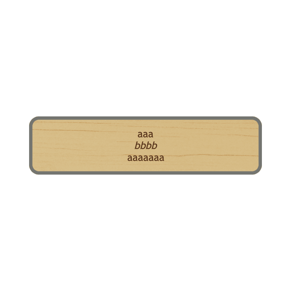 2 x 8 Engraved Desk Name Plate with Designer Frame - Customer's Product with price 18.00 ID 3ifqaKrTXnGs-5qHPeukkkaq