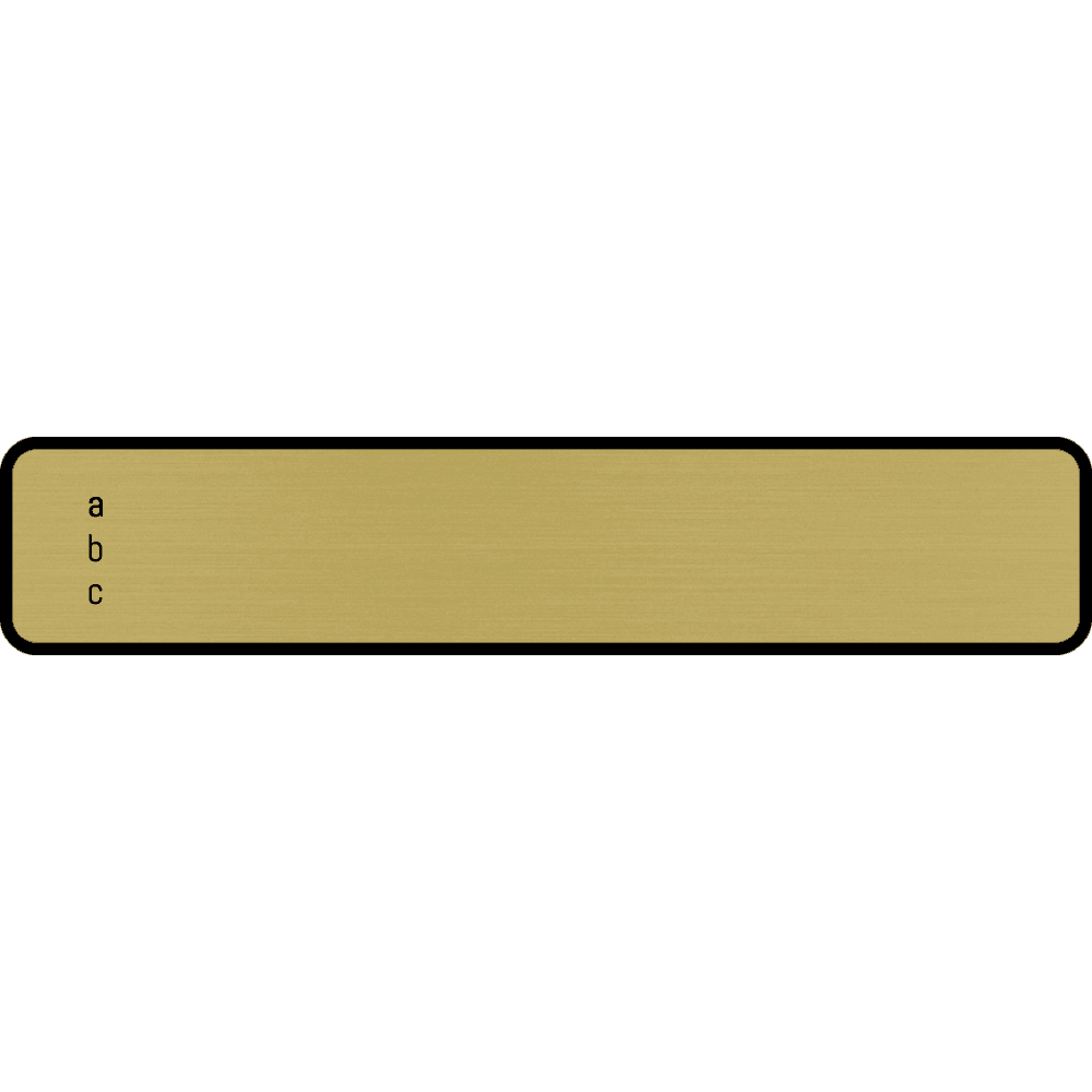 2 x 10 Engraved Desk Name Plate with Designer Frame - Customer's Product with price 19.00 ID RlzwdHMhz_T024Qj6lhO39oo