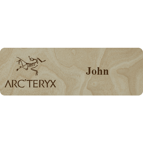 Arc'teryx Name Tag - 1 Line - Customer's Product with price 5.75 ID 6kuwR1_OIqG3Q0CZ2pXiN8Pn
