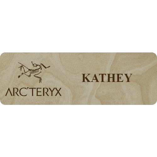 Arc'teryx Name Tag - 1 Line - Customer's Product with price 6.25 ID yBr6HIRNVpx_FxuOEIq5Ksnz