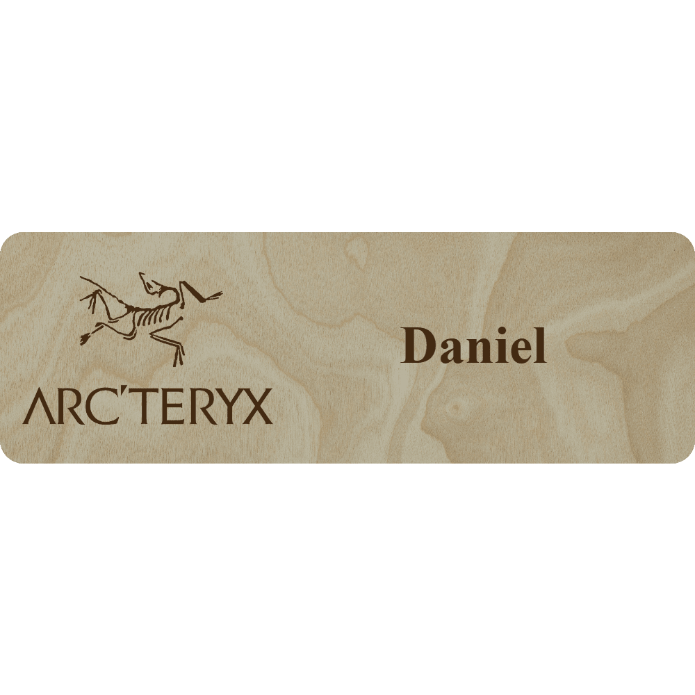 Arc'teryx Name Tag - 1 Line - Customer's Product with price 6.25 ID R48S3X0k0gu9Nz78czjAnnu9
