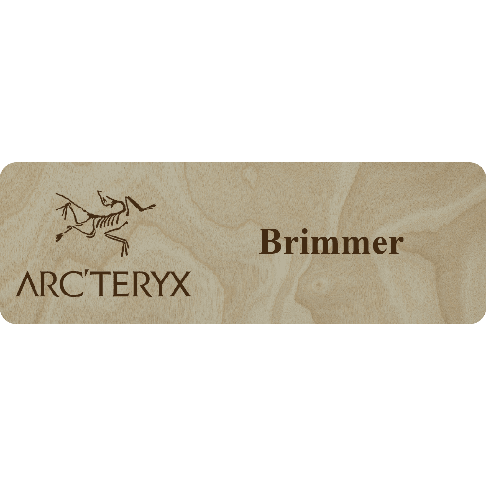 Arc'teryx Name Tag - 1 Line - Customer's Product with price 6.00 ID M-ivxdE9RIt_Tj3ZFVaValsY