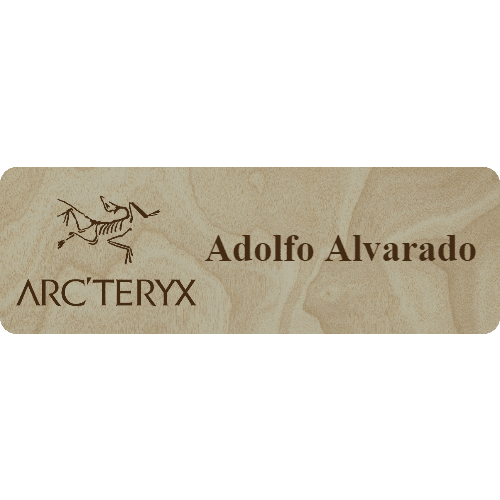 Arc'teryx Name Tag - 1 Line - Customer's Product with price 6.25 ID TYuAPL0ppyWyj9eN_9DFD1l0