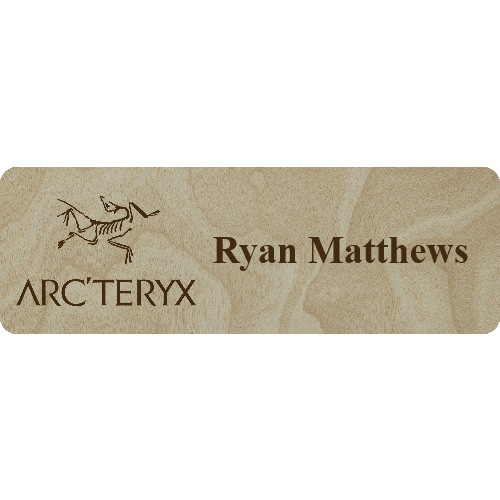 Arc'teryx Name Tag - 1 Line - Customer's Product with price 5.25 ID LsCC0nIts618N4DQqdtytoGW