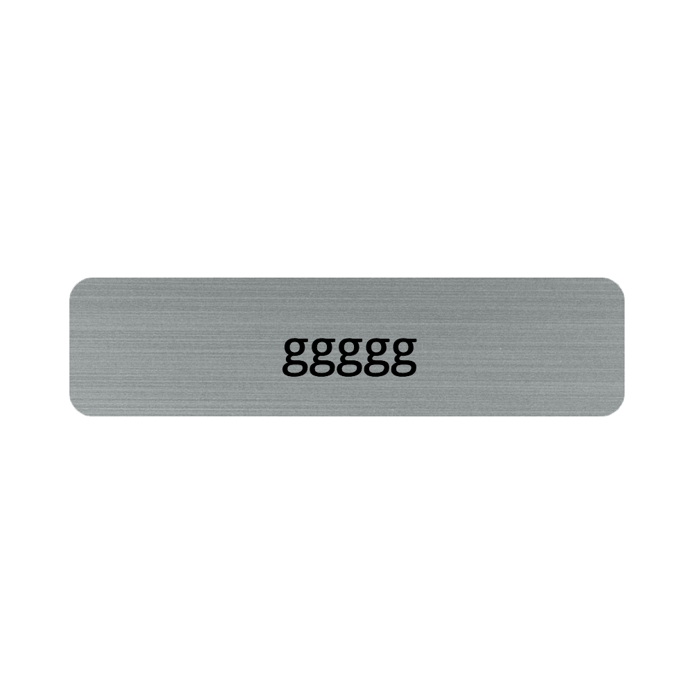 2 x 8 Standard Office Sign - Rounded Corners - Customer's Product with price 7.50 ID __2O--Xl475lMcklP-Qccilw