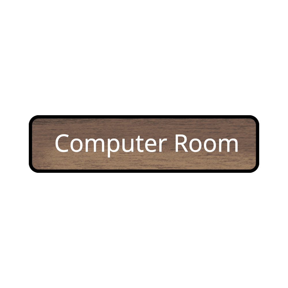 2 x 8 Standard Office Sign - Rounded Corners - Customer's Product with price 15.50 ID JbU8UDFaMpJIYhEGDzsVlTD2