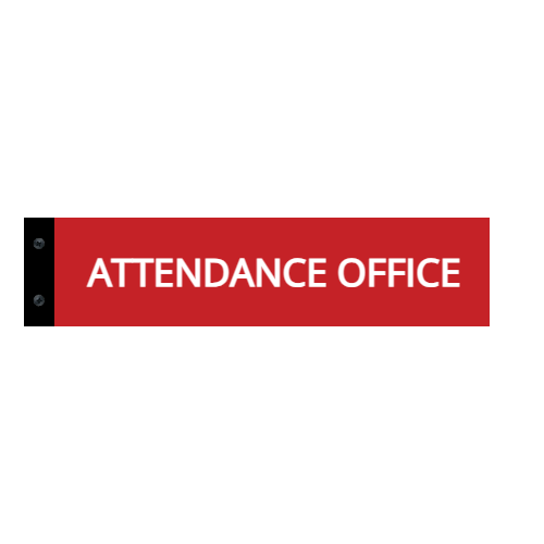 2 x 8 Standard Corridor Office Sign - Customer's Product with price 38.00 ID 5M97XdEY9i62PDCXvRId8olA