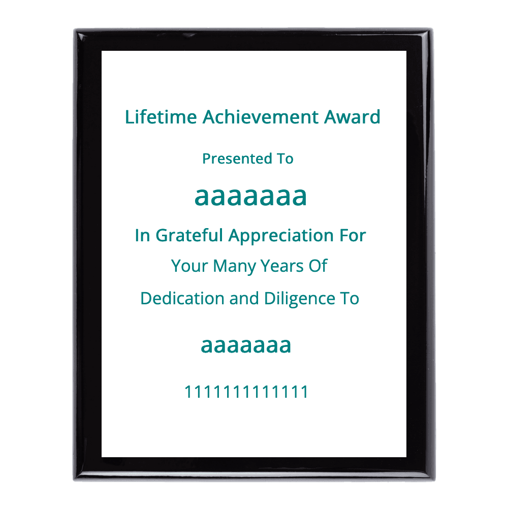 9"x12" Full Color Plaque - Customer's Product with price 49.99 ID bqOs2oM2Mm3lUG2UIBCqlTmU
