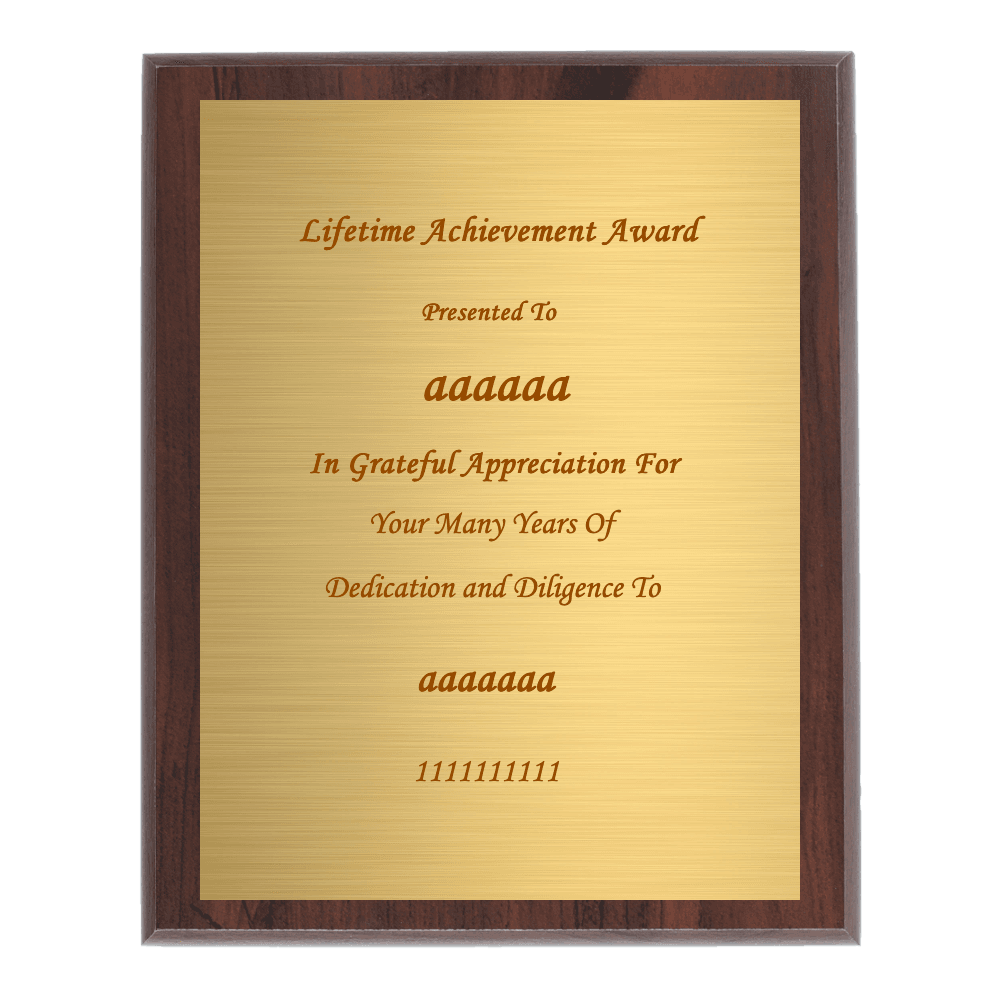 9"x12" Full Color Plaque - Customer's Product with price 29.99 ID 8khs-XEdzX85DXUfBv2Ag3c2