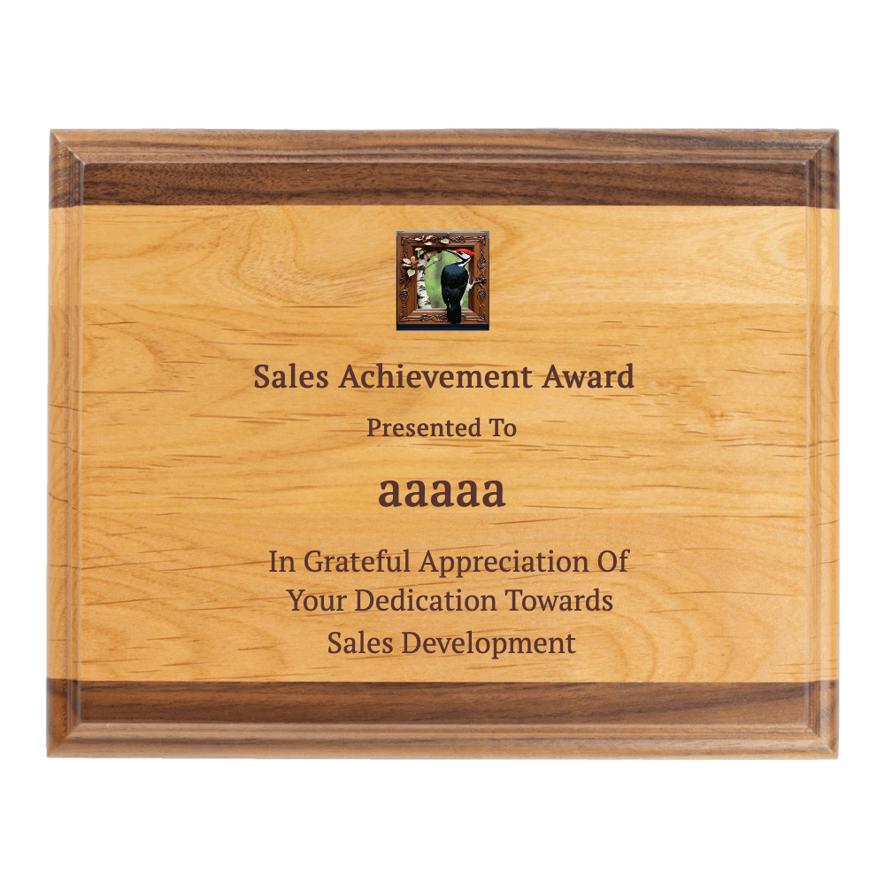 10"x8" Solid Wood Plaque - Customer's Product with price 39.99 ID ErGE1xONqlHk3DrinyCv9bK-