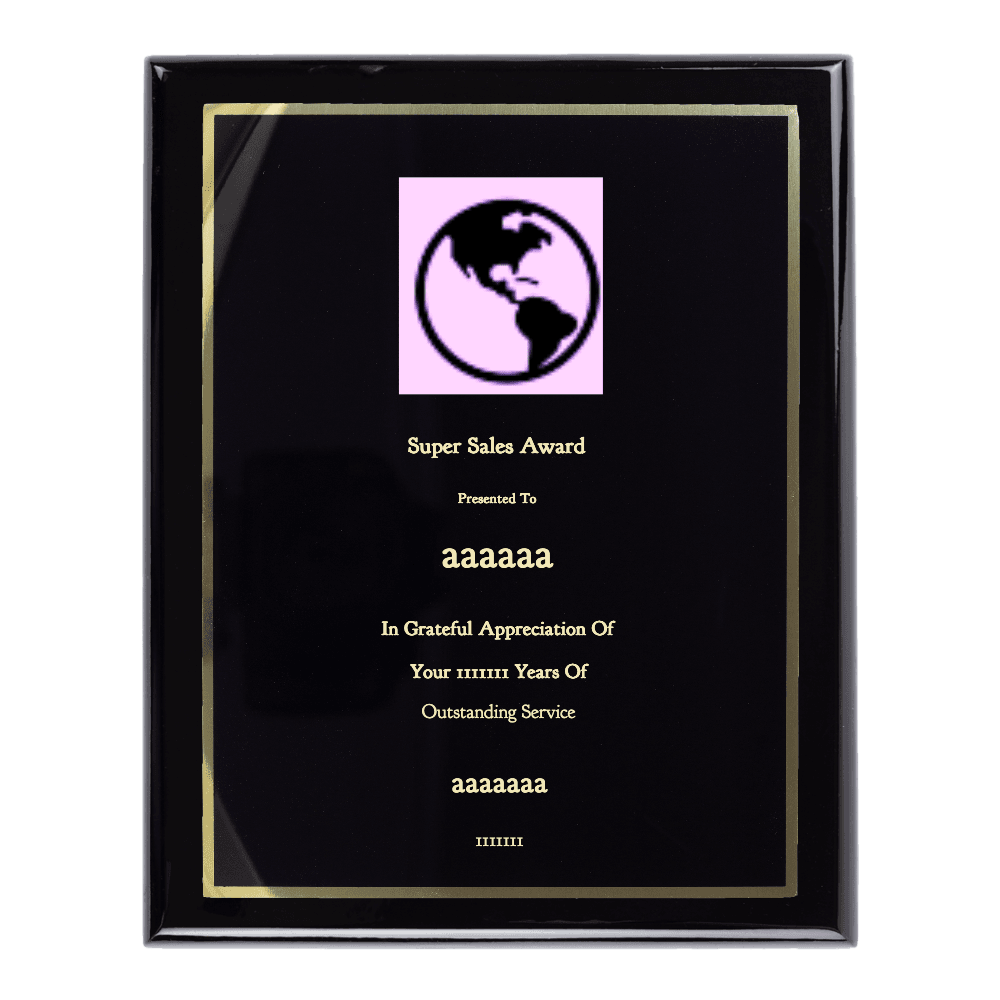9"x12" Traditional Engraved Plaque - Customer's Product with price 69.99 ID rewcmvasXo40EvjGgY6BryB2