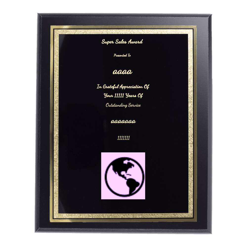 9"x12" Traditional Engraved Plaque - Customer's Product with price 39.99 ID JsUJk_jYFuG5Pr1JuHhFEEL4
