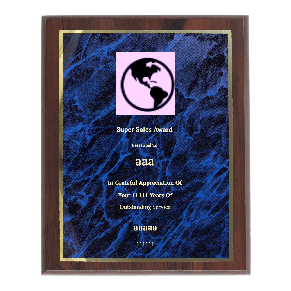 9"x12" Traditional Engraved Plaque - Customer's Product with price 42.99 ID l52Fznu69PxeyjO7Yc4jZ24E