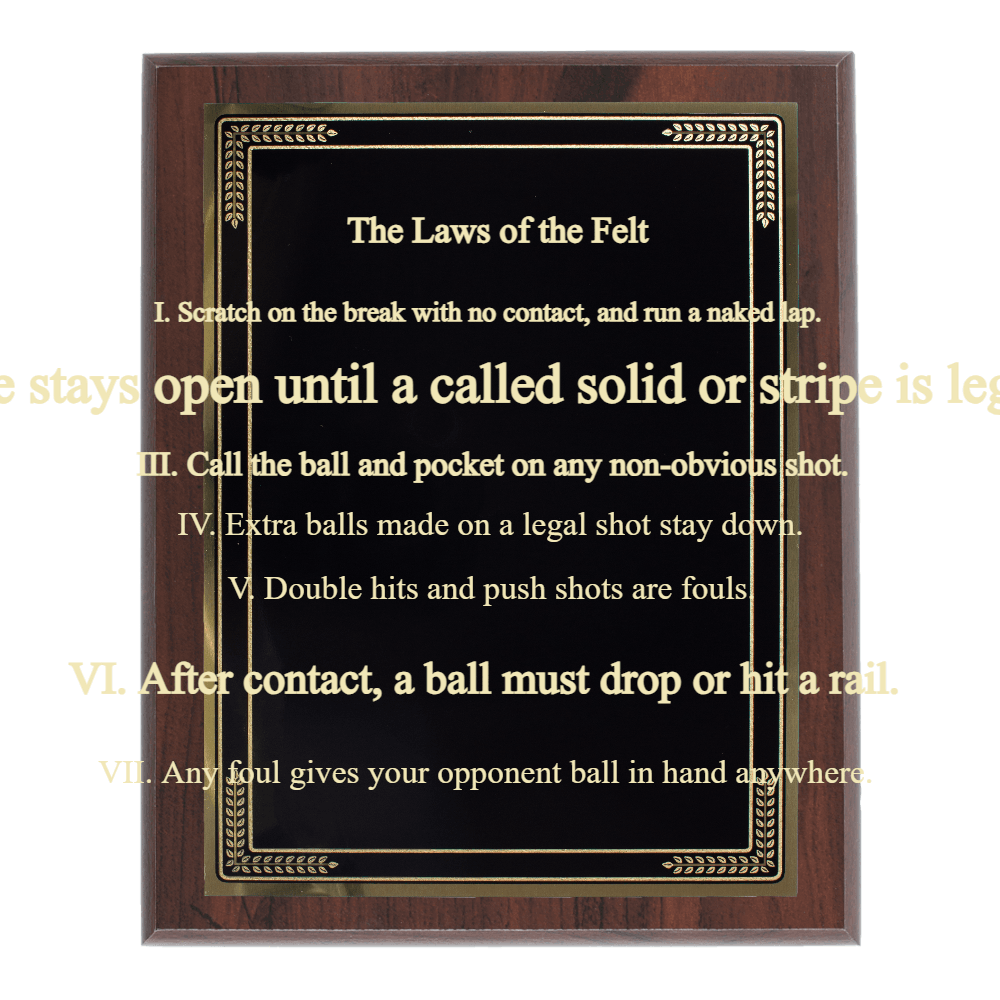 9"x12" Traditional Engraved Plaque - Customer's Product with price 44.99 ID y3iSl2knuXdPVTS6EEB7H1XP