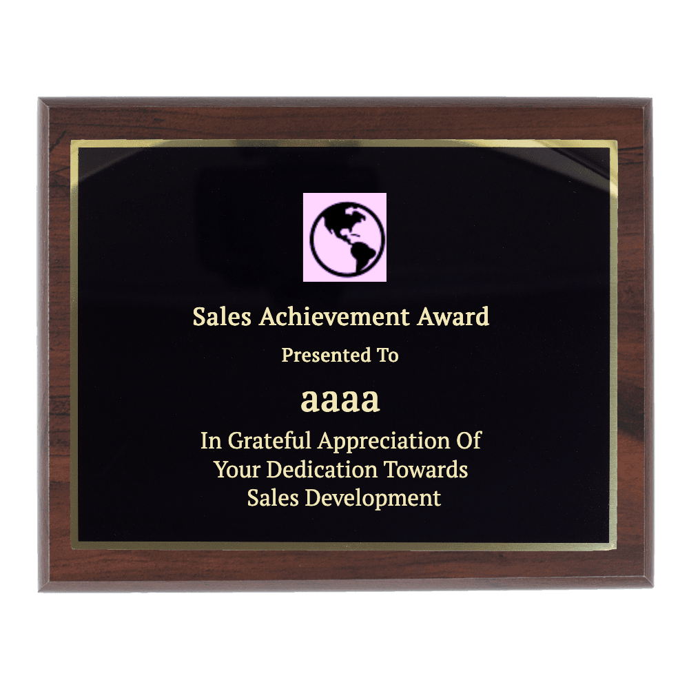 9"x7" Traditional Engraved Plaque - Customer's Product with price 29.99 ID f48AIX-Lj4ShkcneB445amns