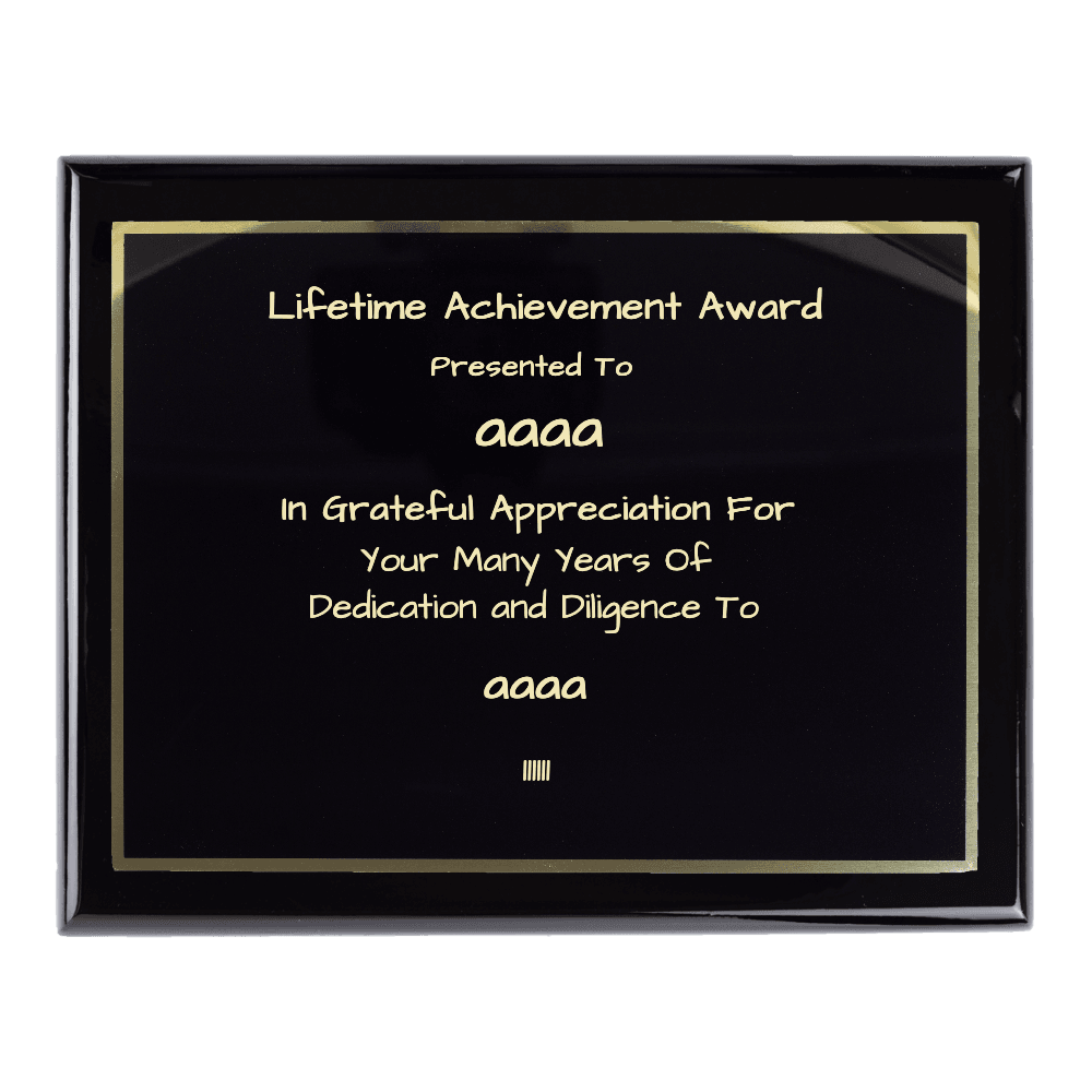 9"x7" Traditional Engraved Plaque - Customer's Product with price 59.99 ID v-hCLjE8uukqwaYQsd_Svklx