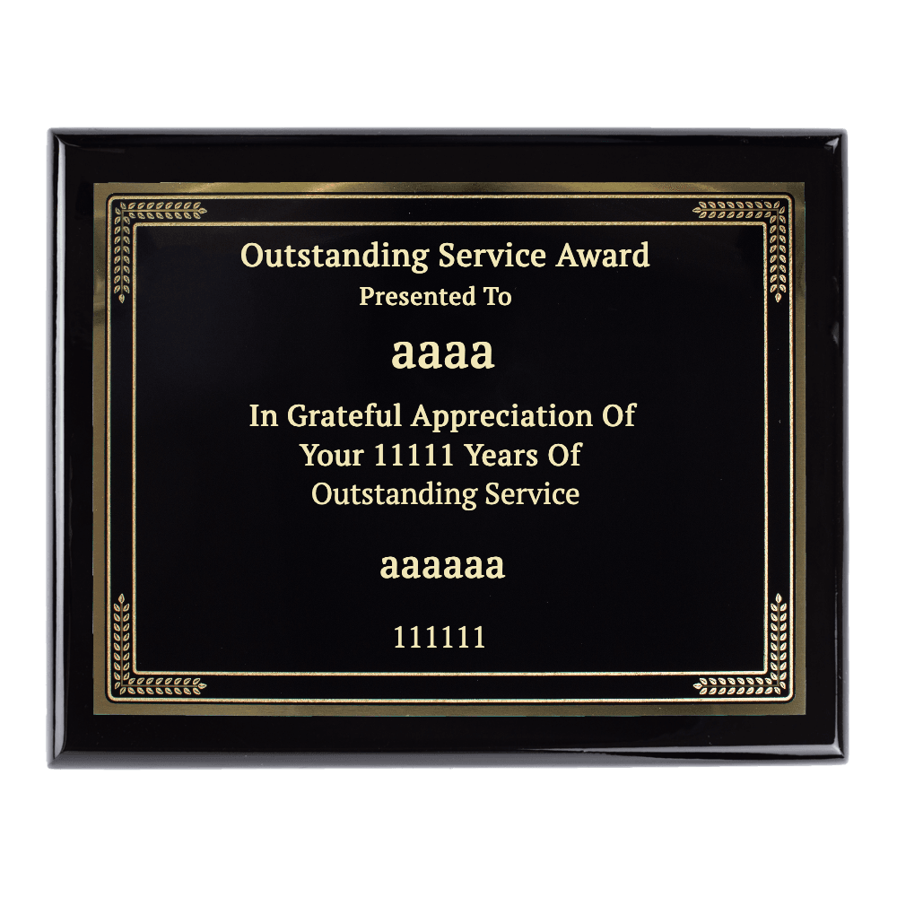 9"x7" Traditional Engraved Plaque - Customer's Product with price 64.99 ID YGXAVpghaxdzGER91vPDF6tn