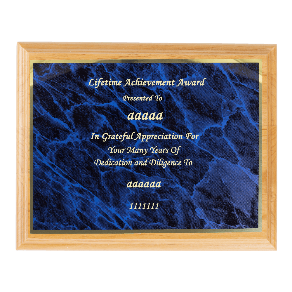10"x8" Traditional Engraved Plaque - Customer's Product with price 47.99 ID lvVauW3-3YyY5jFWc1cUGCFD