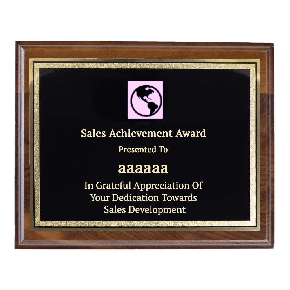 10"x8" Traditional Engraved Plaque - Customer's Product with price 64.99 ID 60AF3gbom1YqkXcRzsUJCrws