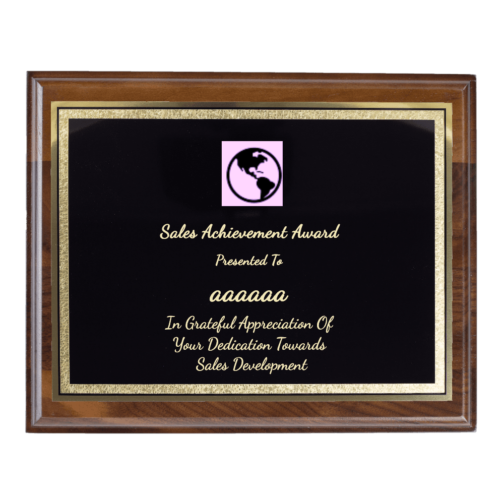 10"x8" Traditional Engraved Plaque - Customer's Product with price 64.99 ID euy-xupDXVI55dlwYTyzJjCH