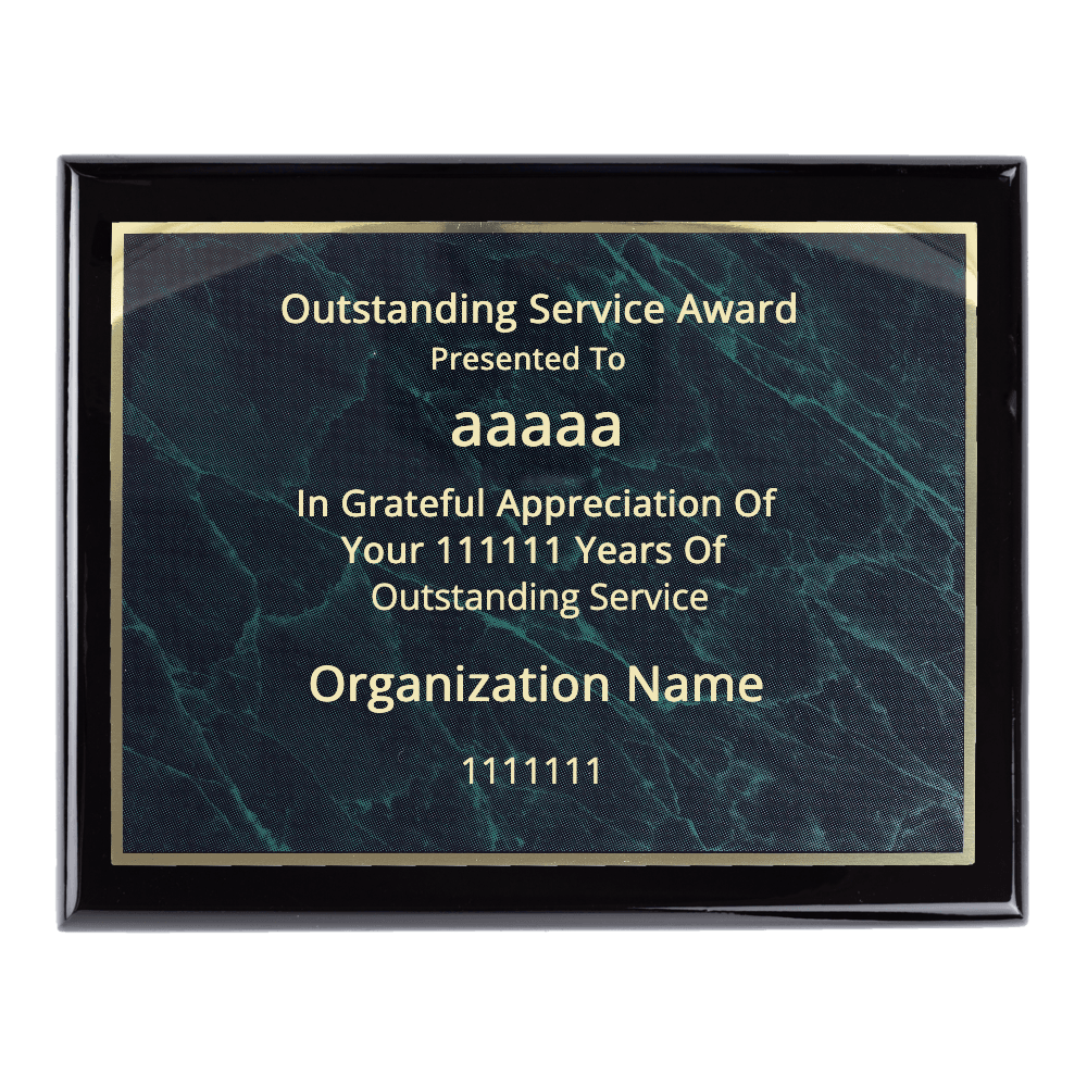 10"x8" Traditional Engraved Plaque - Customer's Product with price 67.99 ID XtL0u0weg9_rK8l6GptfNbMW