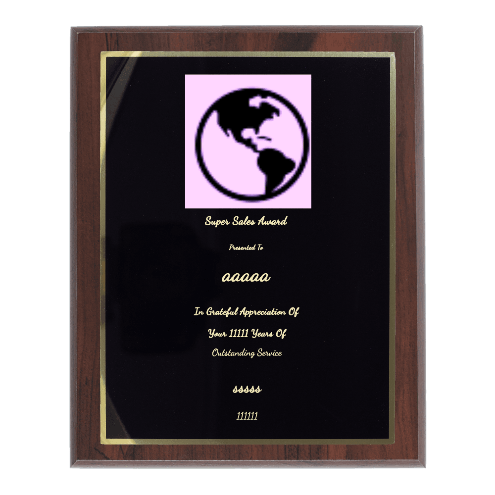 8"x10" Traditional Engraved Plaque - Customer's Product with price 34.99 ID WSNGlCzQl94EWS5bKyAfWcZx
