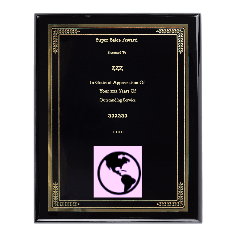 8"x10" Traditional Engraved Plaque - Customer's Product with price 69.99 ID BdCXnB0goRxnACBu2wAWns44