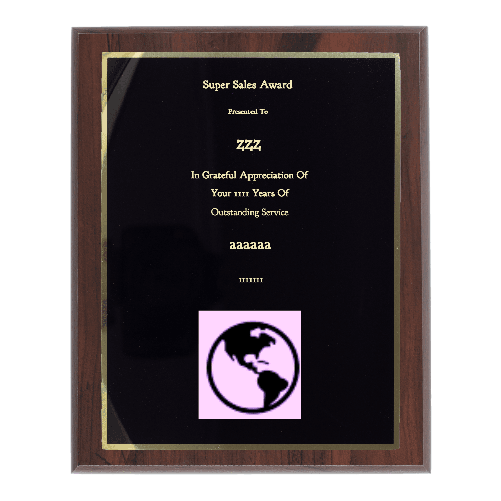 8"x10" Traditional Engraved Plaque - Customer's Product with price 34.99 ID vRzg5CUJCFb48on9ztBMhCSX