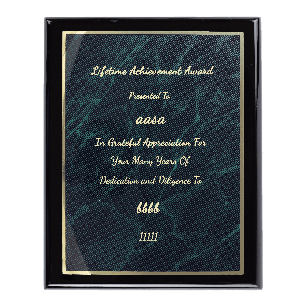 8"x10" Traditional Engraved Plaque - Customer's Product with price 67.99 ID XEp_RL5YJiBVicNA_RY7Bc53