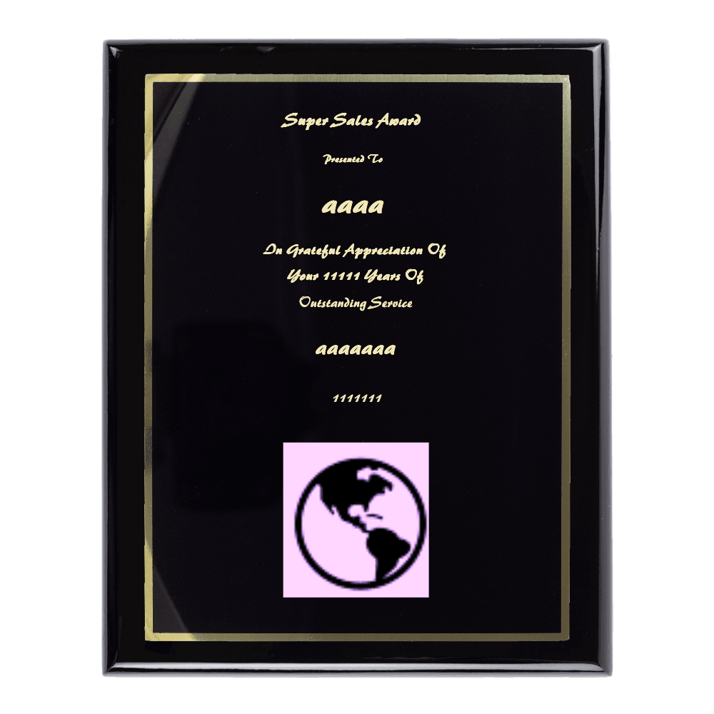 7"x9" Traditional Engraved Plaque - Customer's Product with price 60.99 ID hOHGiCbEy93issIwZ8qZc_vZ