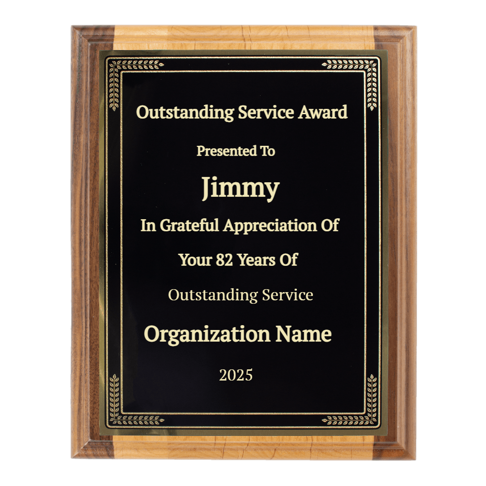 7"x9" Traditional Engraved Plaque - Customer's Product with price 46.99 ID 21x5JGuVmgsauBaNVrx5rTMp