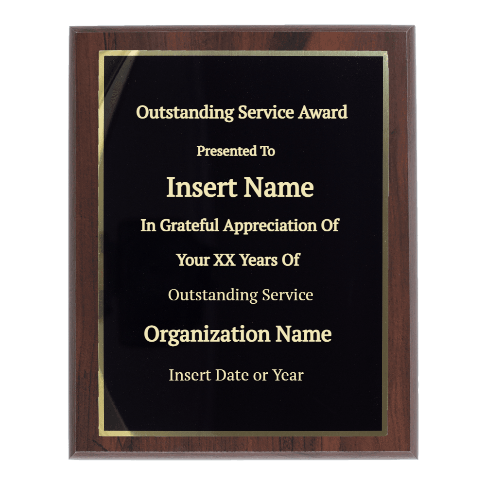 7"x9" Traditional Engraved Plaque - Customer's Product with price 29.99 ID JLHMIlVymX4eYvjKicYBdG39