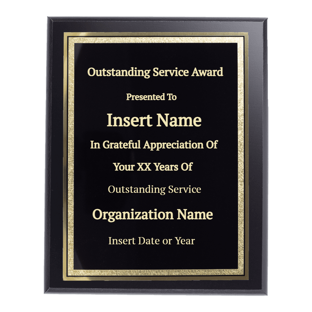7"x9" Traditional Engraved Plaque - Customer's Product with price 29.99 ID TlLotkqZ84GhfSF9Lns5V48e