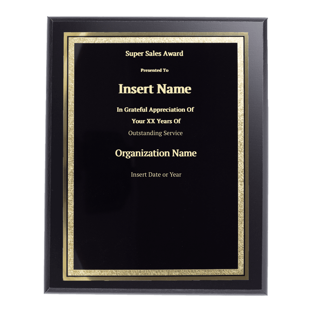7"x9" Traditional Engraved Plaque - Customer's Product with price 30.99 ID ov8eQlmFvnzyqDSSQr3rptg_